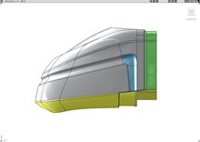 3D Zeichnung - Formteilung (luton rechts) 