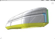 3D Zeichnung - Formteilung - luton