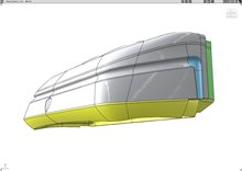 3D výkresy pro výrobu modelů - Dělení formy lutonu