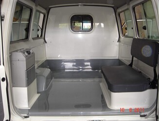 Ambulance opláštění
