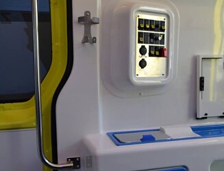 Sanitka zzs Praha madlo panel