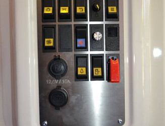 Sanitka zzs Praha ovládací panel